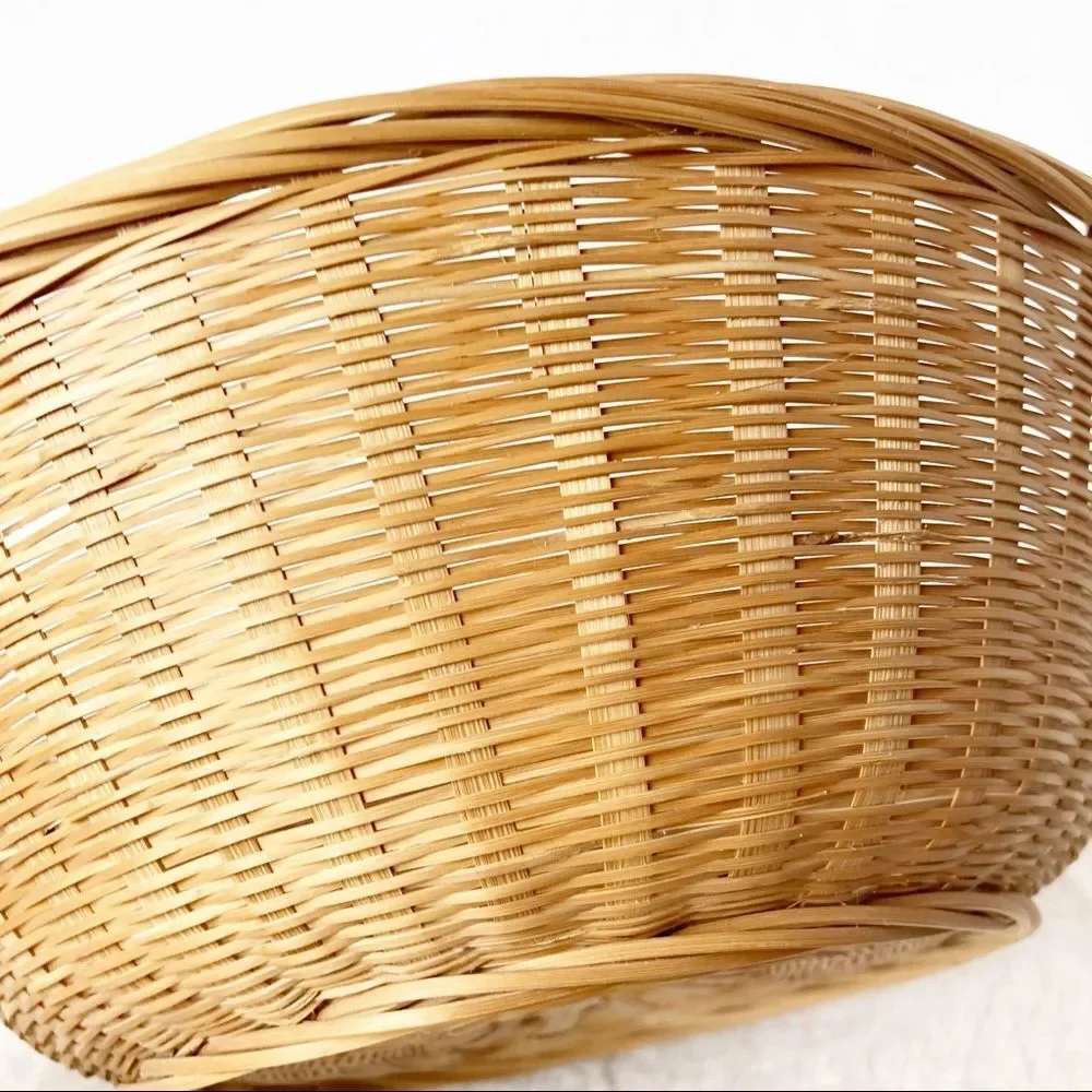 Round basket low short 9” diameter